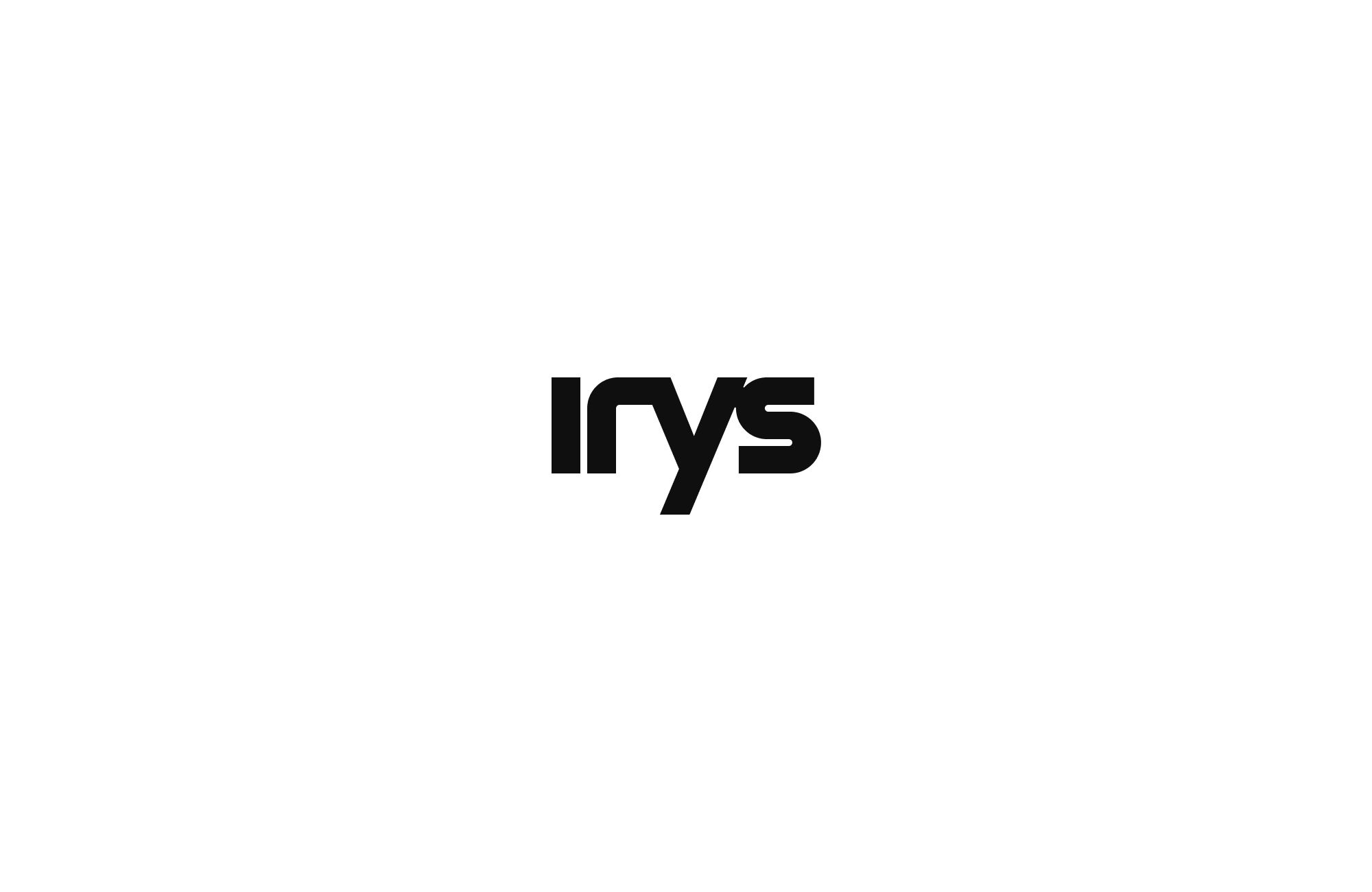 Irys logo white